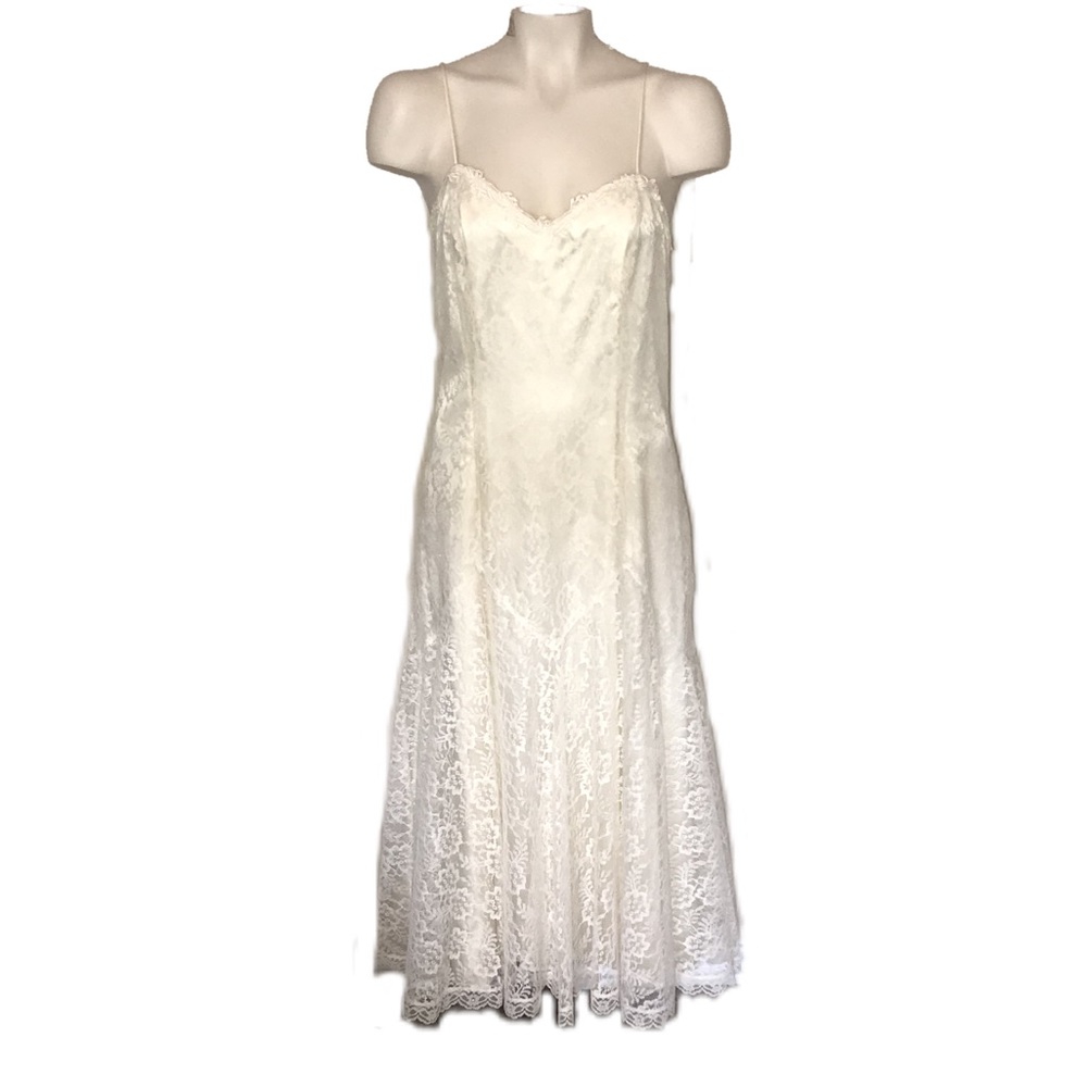 Vintage 70’s Gunne Sax Bohemian Lace Dress - Picture 1 of 8